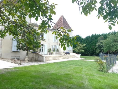 Zahrada ubytování Clos de Lamagistère-Gite-Piscine