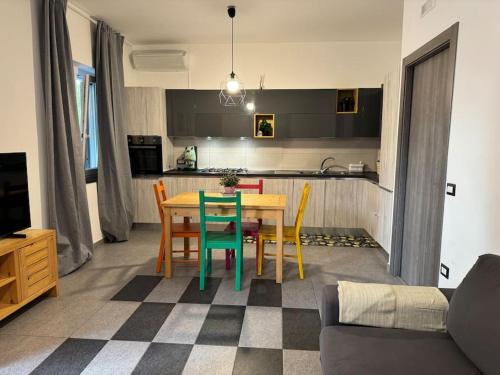 Η κουζίνα ή μικρή κουζίνα στο Casa 22 Paestum