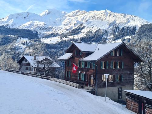 Traditional Ski Chalet in Wengen - Ground Floor