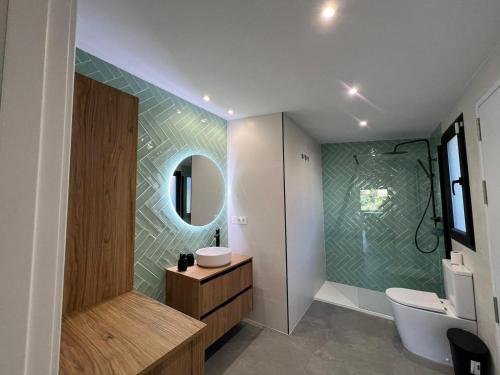 Ένα μπάνιο στο Apartamento Dlirio Lujo y Confort
