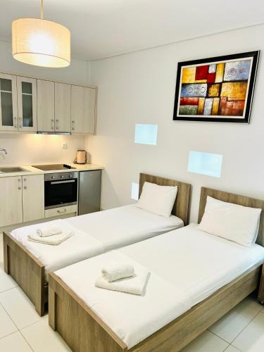 Katil atau katil-katil dalam bilik di Mistral Inn