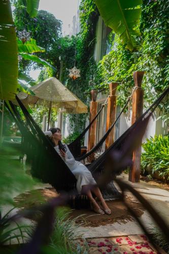Jardín al aire libre en Olbil Hotel Boutique