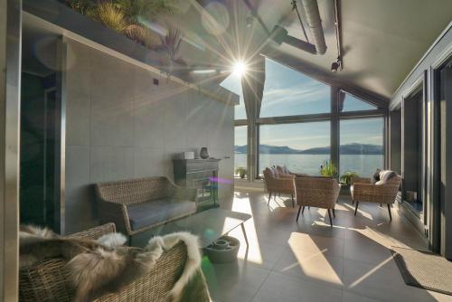 Příroda nedaleko luxury tent