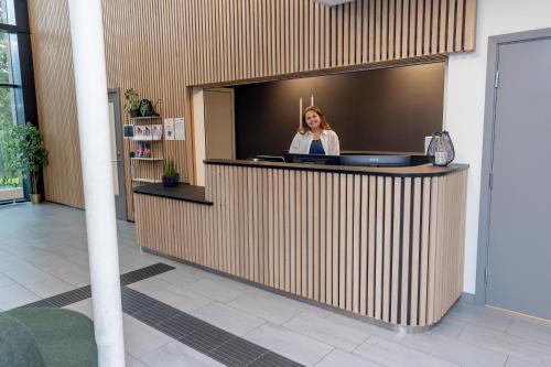 Vstupní hala nebo recepce v ubytování Ansgar Summerhotel