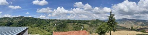 a room with a view of a mountain at B&B Casa Vacanze In campagna Immersa nel verde - Serafino Family in Montecalvo Irpino
