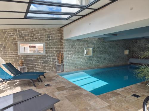 Villa Terre & Mer avec piscine intérieure proche Cabourg