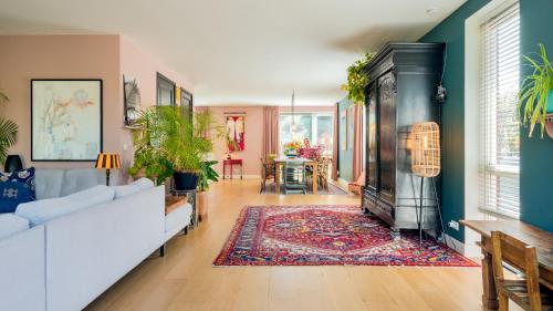 Et opholdsområde på Villa Boutique