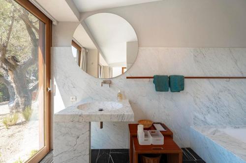 Phòng tắm tại Villa Madeleine