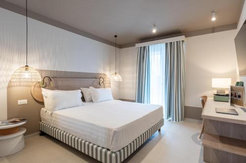 Hotel Estenseにあるベッド