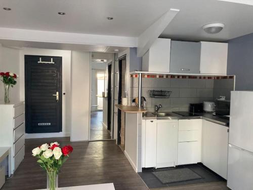 Køkken eller tekøkken på Charmant logement à Romainville