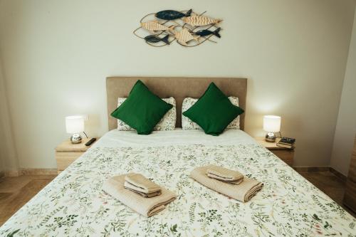 En eller flere senge i et værelse på Vista Marina-Los Gigantes