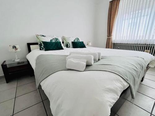Postel nebo postele na pokoji v ubytování Appartement Near Belval