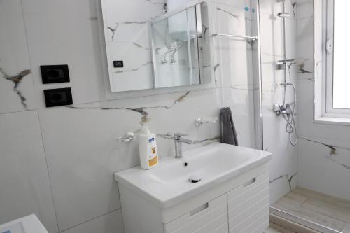 Koupelna v ubytování Apartment Eda City Center