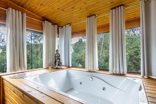 Foto sihtkohas Urubici asuva majutusasutuse Estrela Polar Chalé com Hidro - Urubici galeriist