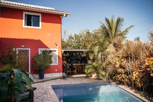 Bazén v ubytování Casa Buziana - Lofts amplos e super equipados nebo v jeho okolí