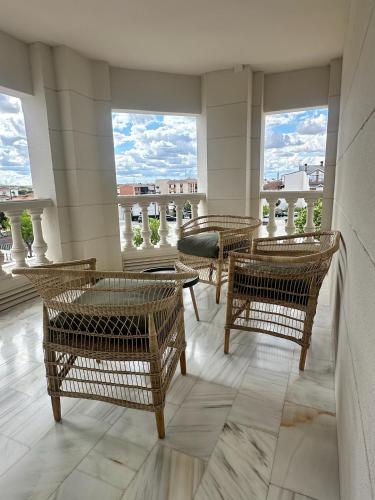 Balkoni atau teres di Zarú Hotel Boutique