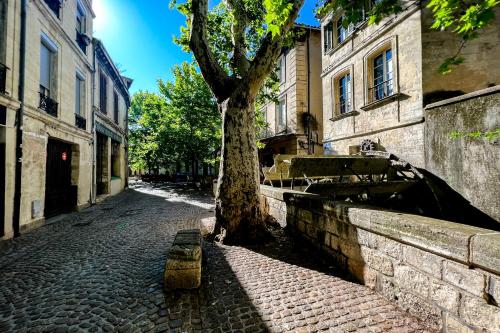 Photo de la galerie de l'établissement Terrasse ombragée avec vue, Quartier des Artistes, à Avignon