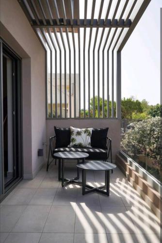 Balkón nebo terasa v ubytování Riviera Seafront Balcony