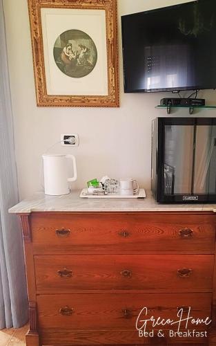 Η κουζίνα ή μικρή κουζίνα στο B&B Greco Home
