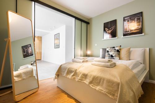 Przestronny apartament Vermelo Parking