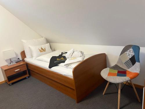 Ένα ή περισσότερα κρεβάτια σε δωμάτιο στο Bella Mura Nature House I26