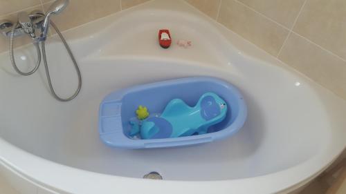 a toy toilet with a toy elephant in the seat at Gite entre Loire, châteaux et Sologne in Saint-Claude-de-Diray