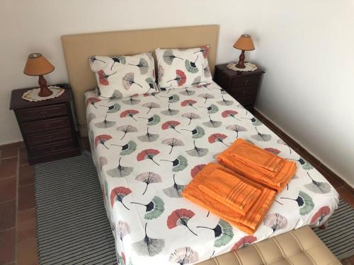 Postel nebo postele na pokoji v ubytování Cosy Appartement centre Cabanas de Tavira