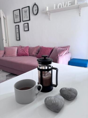 Area soggiorno di PEBBLE Apartman ZADAR