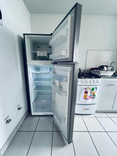 Dapur atau dapur kecil di Qory Helechos BR1