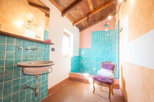 Ένα μπάνιο στο Casa Vacanze La Casala