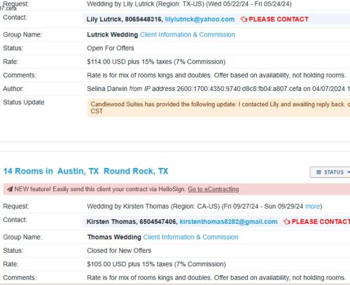 a screenshot of a page of a website at Candlewood Suites Killeen - Fort Cavazos Area by IHG in Killeen