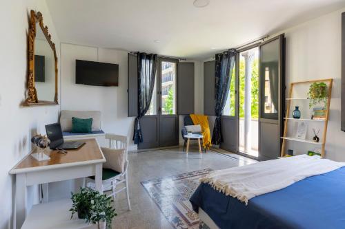 Телевизор и/или развлекательный центр в Da RESIDENZA AVEZZANO