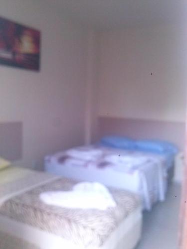 Habitación con 2 camas en una habitación en Hotel Italyan's en Ponta Porã