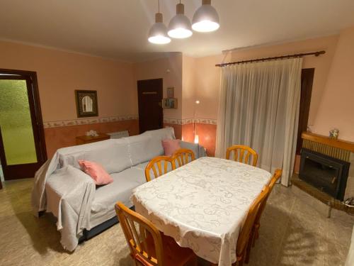 Χώρος καθιστικού στο Villa Fleuret