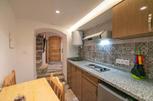 Kuchyň nebo kuchyňský kout v ubytování Casa Omaima