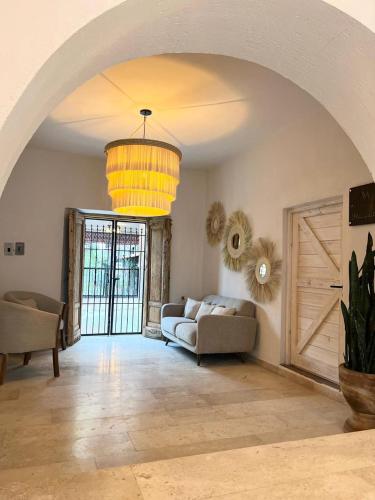 Posezení v ubytování Altamonte Hotel Boutique