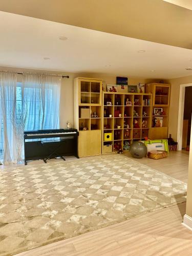 Ένα ή περισσότερα κρεβάτια σε δωμάτιο στο House in Bucks County