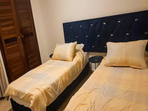 Postel nebo postele na pokoji v ubytování Apartment For Rent in Nejma Tangier Morocco
