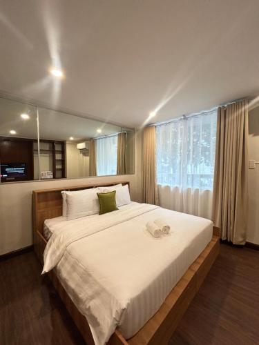 Postel nebo postele na pokoji v ubytování Makati Medical City Accommodation
