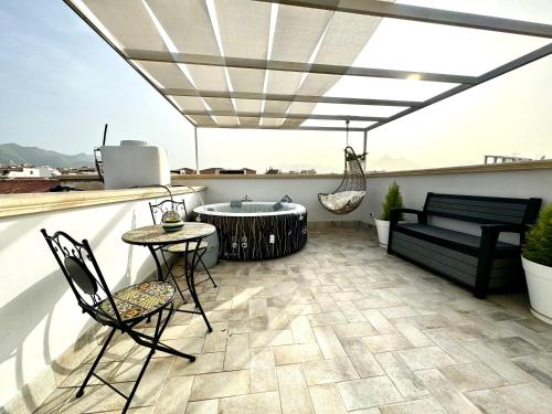 Χώρος καθιστικού στο Le terrazze di Giulia