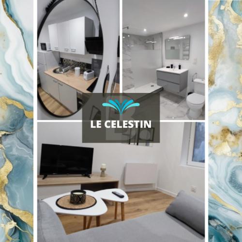 Le Celestin - Appartement centre-ville avec terrasse et salon de jardin