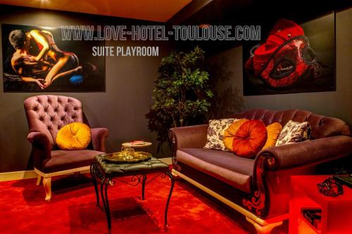 SUITE PLAYROOM Love Hotel Toulouse