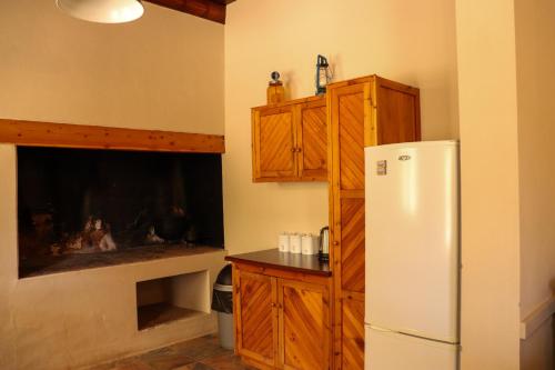 Una cocina o zona de cocina en Kleingeluk Guest Farm