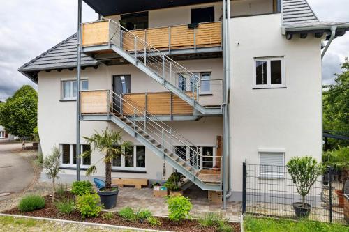 Budova, kde se apartmán nachází