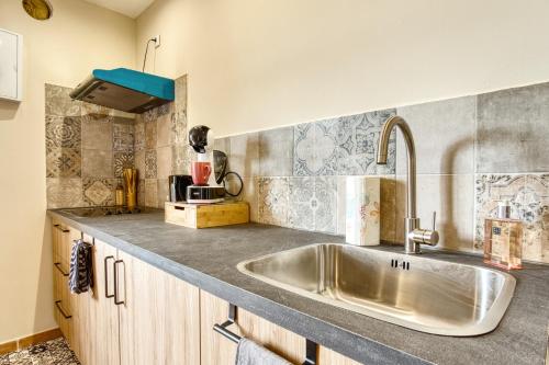 Virtuvė arba virtuvėlė apgyvendinimo įstaigoje Finca Rustica