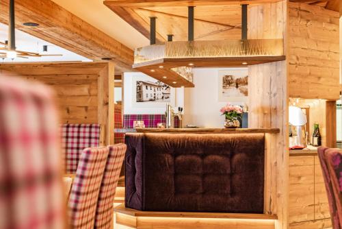 Hotel-Restaurant Schwaiger***にあるシーティングエリア