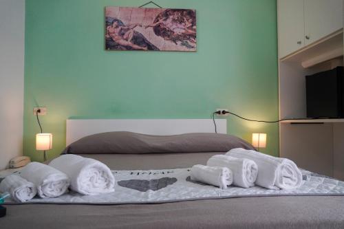 Postel nebo postele na pokoji v ubytování Hotel Cilene