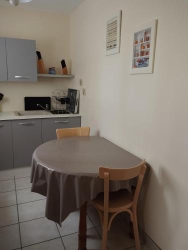 Dapur atau dapur kecil di La Colline des Pins