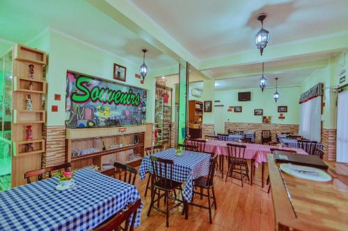 En restaurant eller et andet spisested på Pousada Iguassu Charm Suites