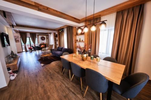Χώρος καθιστικού στο LUMA CHALET